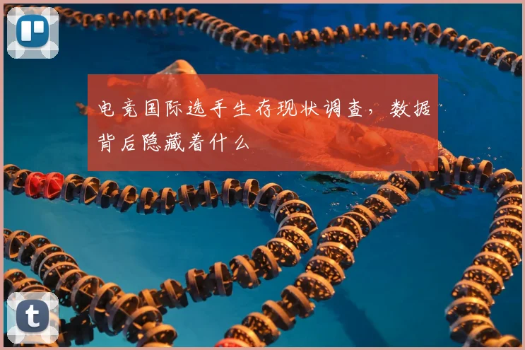电竞国际选手生存现状调查,数据背后隐藏着什么