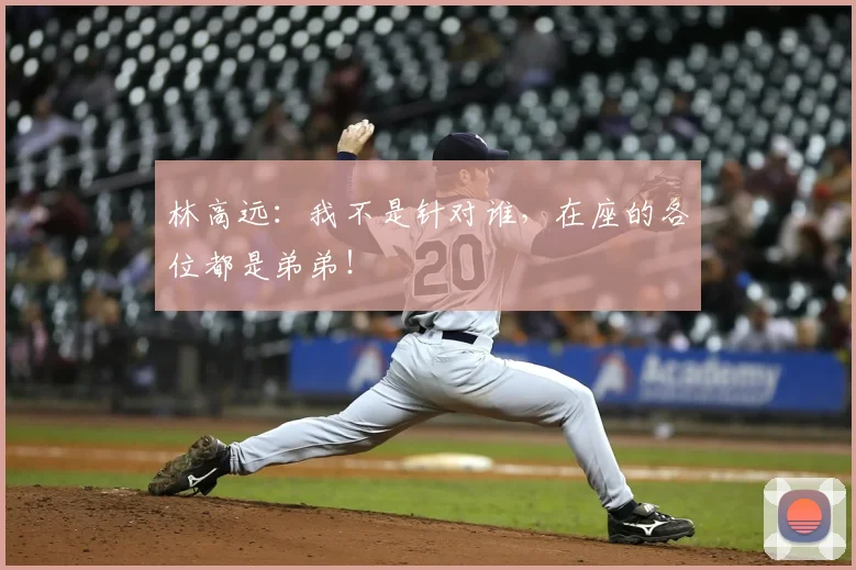 林高远:我不是针对谁,在座的各位都是弟弟!