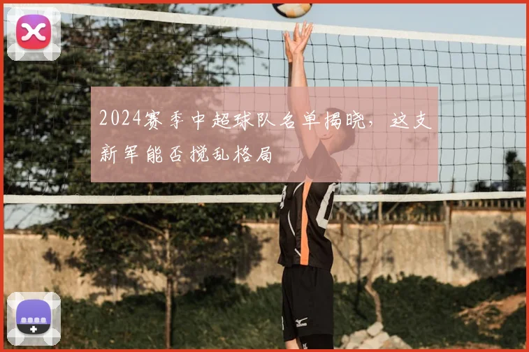 2024赛季中超球队名单揭晓，这支新军能否搅乱格局